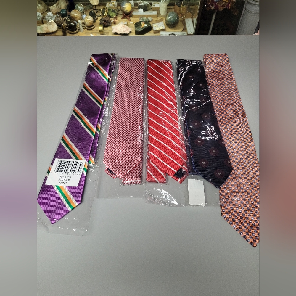 Paul Fredrick Stylish Men's Tie Set Of 5